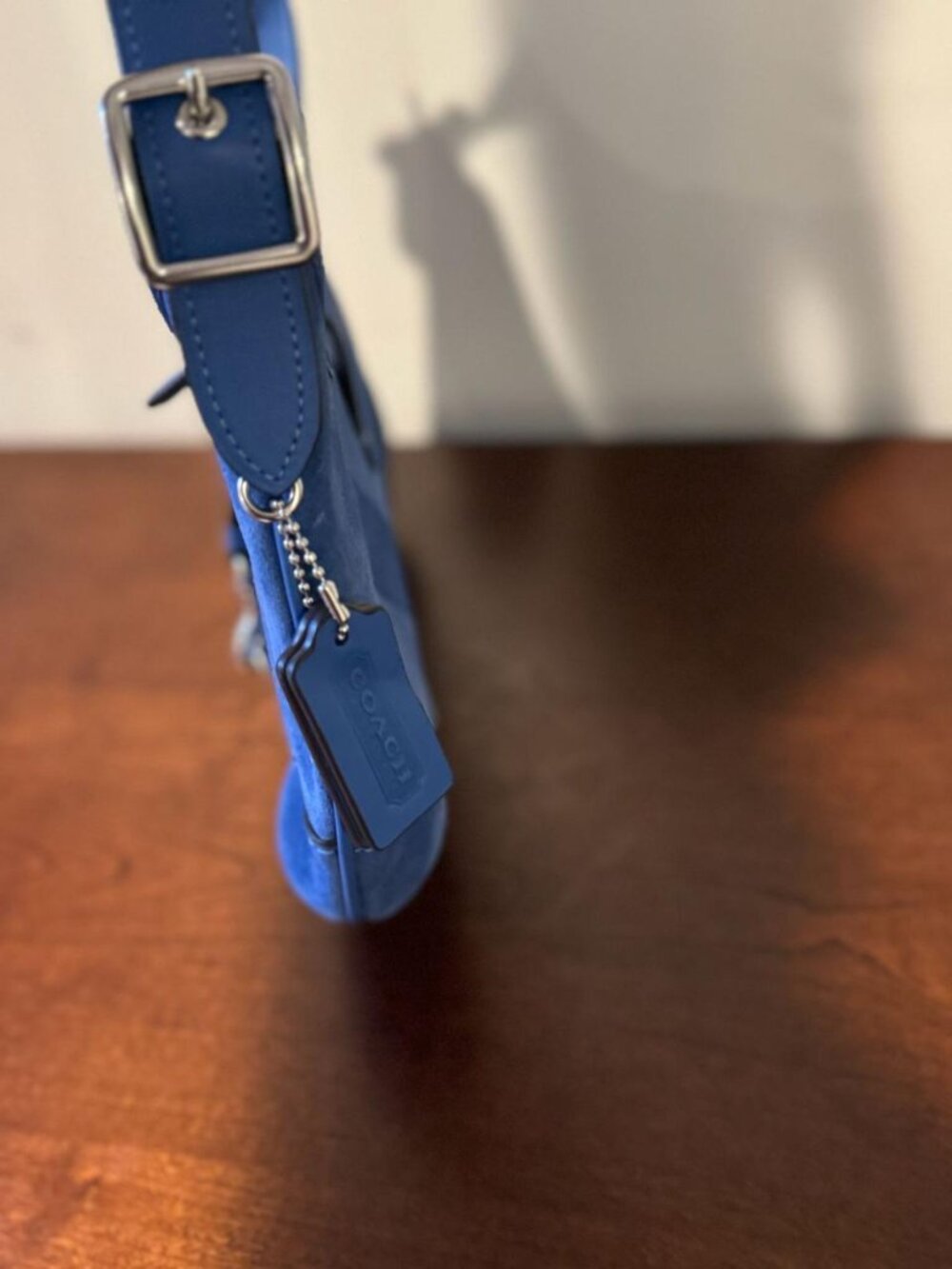 NWT 100% Authentic The Coach Originals Suede Hamptons Hobo Shoulder Bag - Picture 4 of 7